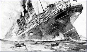Naufrage du Lusitania