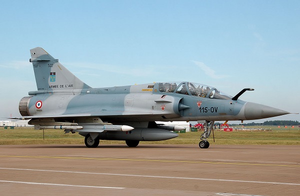 La France aurait cédé deux Mirage 2000B de l’armée de l’Air à l’Inde