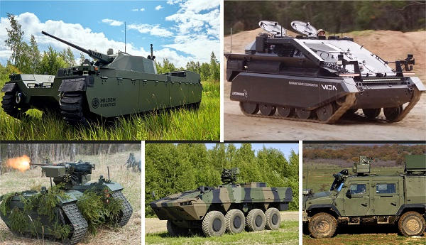 L'Agence européenne de Défense s'implique dans le développement de robots terrestres de combat - Zone Militaire