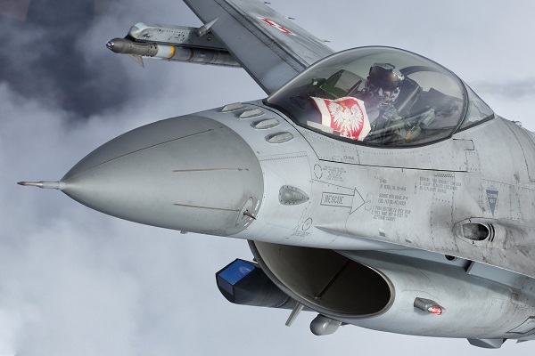 W poszukiwaniu zachodnich myśliwców Ukraina obserwuje polskie F-16
